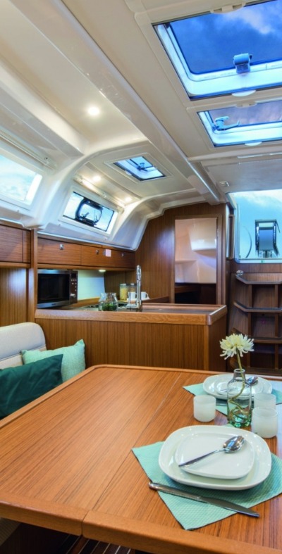 deck and cockpit layout