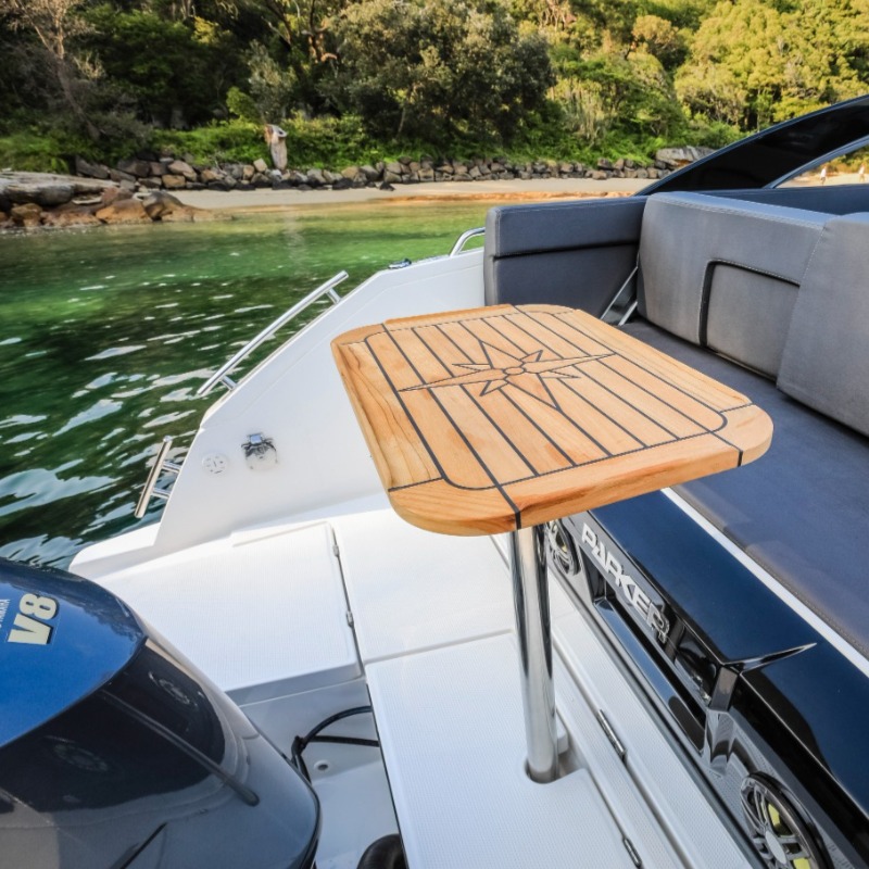 Parker 850 Voyager, advanced outboard system